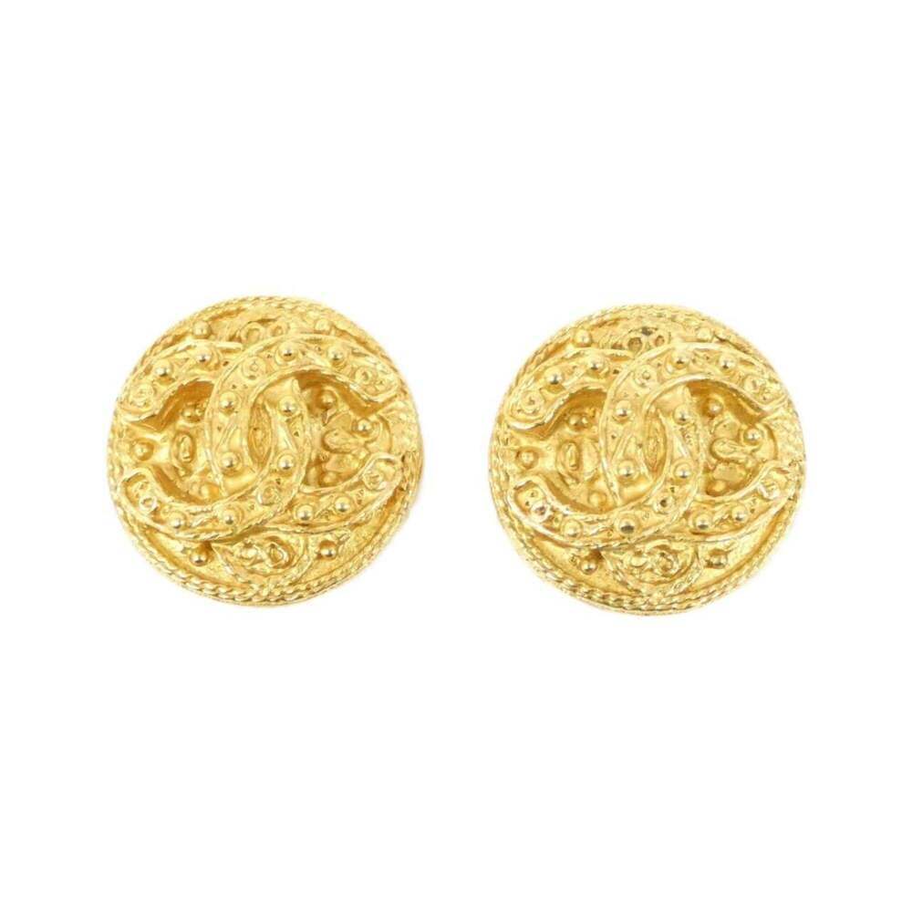 CHANEL Authentic Gold Earrings